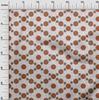 oneOone Cotton Poplin Dark Mustard Fabric Asian Block Sewing Material Print Fabric By The Yard 42 Inch