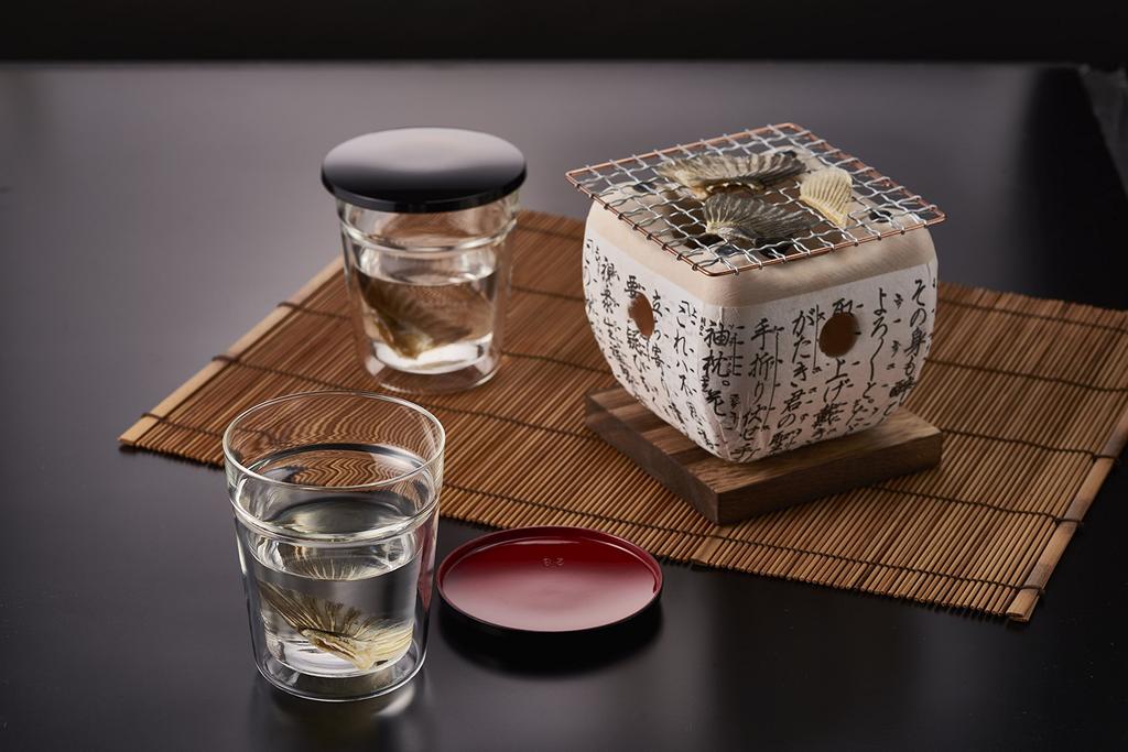HARIO Glass Fin Sake Cup (1 Cup) GHK-180