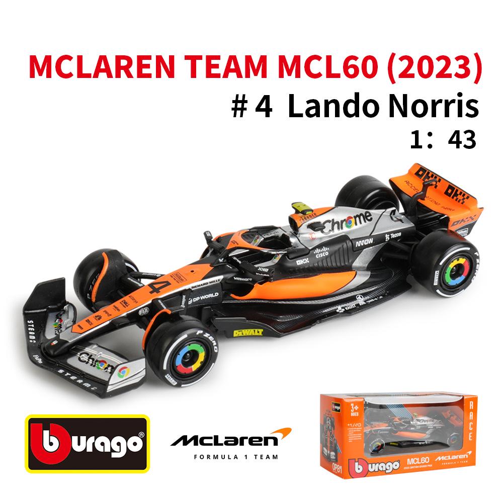 

Bimego 1:43 Модель гоночного автомобиля из сплава McLaren F1 MCL60