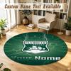 Round Rug Custom NamePlymouth Argyle FC Pattern Non Slip Carpet Home Floor Decor