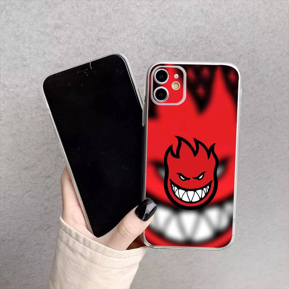 COOL Little Fire Man Phone Case For iPhone17,16,15,14,13,12,11 Plus,Pro Max Soft Transparent Cover