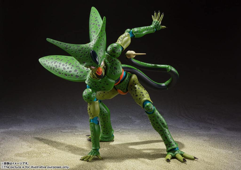 TAMASHII NATIONS S.H.Figuarts Dragon Ball Z Cell First Form (Resale Version) Approx. 170mm
