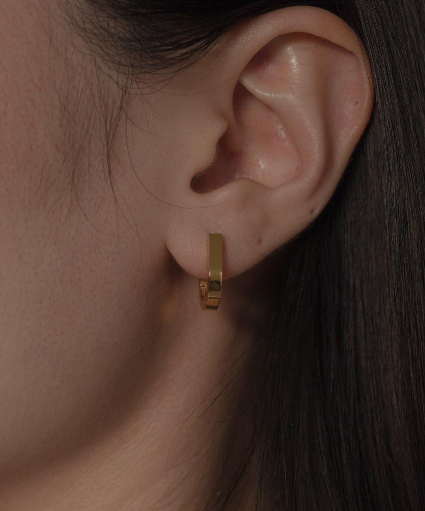 Novice Tokyo U Hoop Pierce [Stainless]
