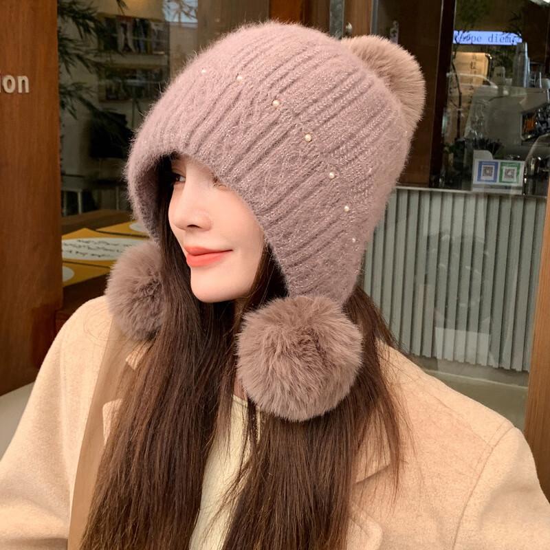 

Women s Autumn Winter Warm Knit Beanie