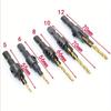 6pcs Countersink Drill Woodworking Drill Bit Set Drilling Pilot Holes For Screw Sizes #5 #6 #8 #10 #12 With a Wrench Tools