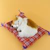 Sleeping Kittens Kitten Sounding Toy Simulation Sounding Sleeping Cats Cute Kitten Plush Toy  Home