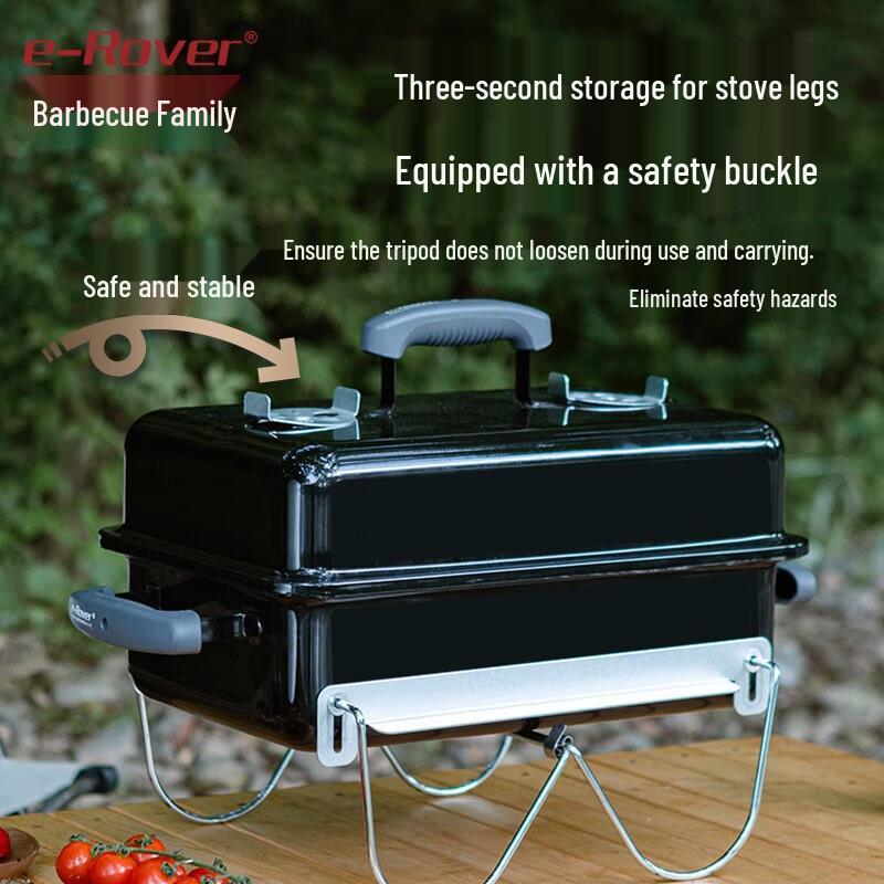 BBQ Master Portable Charcoal Grill