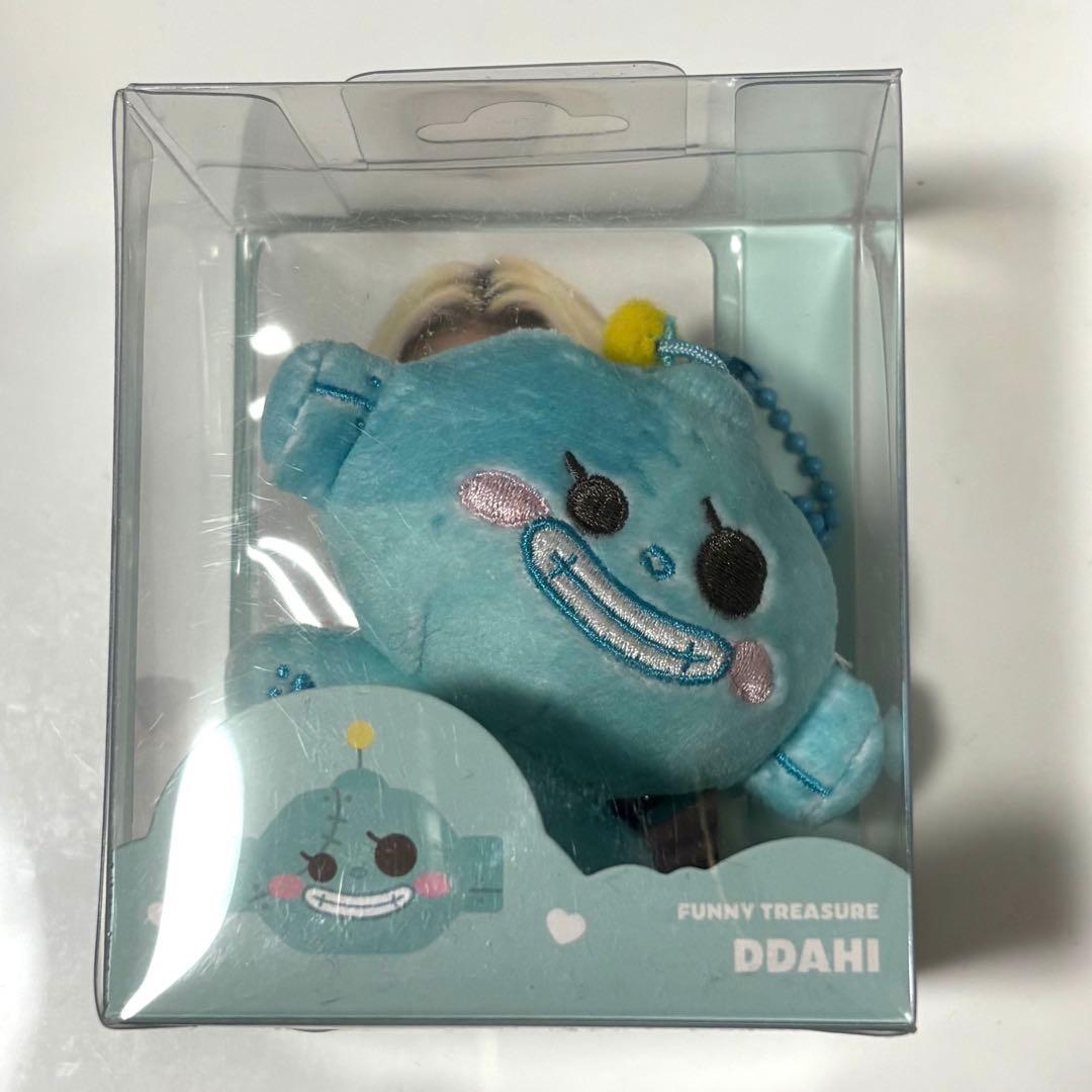 [USED] TREASURE trading card, Korea limited edition, Asahi plush toy, funny keyring