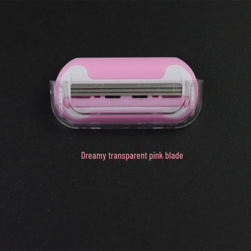 3-Layer Stainless Steel Shaving Razor for Legs & Pubic Hair Removal