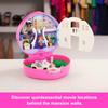 Polly Pocket x Clueless Collector Compact, Micro Doll and Playset, 5 Themed Accessory Toy Vehicles, Cher, Dionne, and Ty.