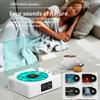Mini Retro White Noise Bluetooth Speaker Portable Vintage Sleep Aid Bluetooth Speaker Subwoofer With RGB Light Support TF Card