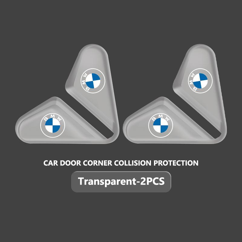 2/4pcs Car Door Corner Protective Anti-collision Guard Covers For BMW Performance M E87 E30 E46 E28 F35 G20 E93 F20 X3 X