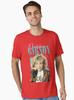 Vanessa Paradis Debbie 80er Jahre Stil Gibson Ästhetik Basic T-Shirt