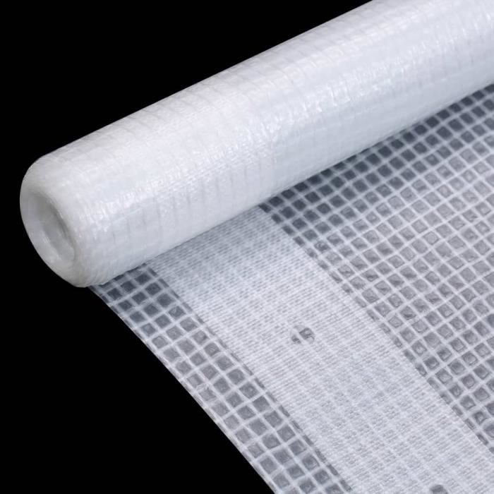 VidaXL Bâche Leno 260 g/m² 3 x 2 m Blanc