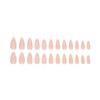 Cute Bowknot Almond-Shaped Press-on Nail Art Medium-Length False Nails
