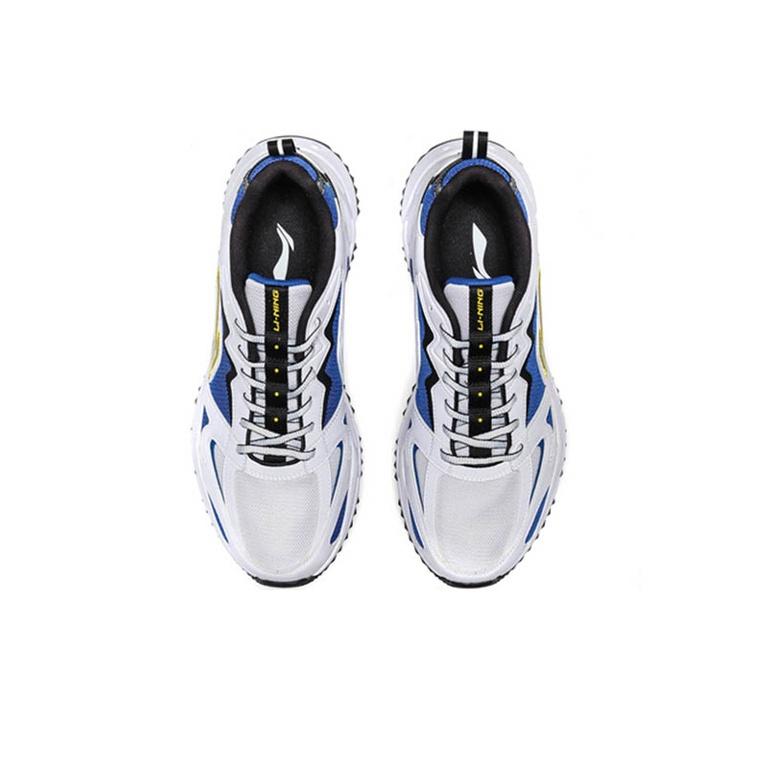 Li Ning Storm 1 Confortabil, versatil, care absoarbe șocurile, anti-alunecare, durabil, pantofi de alergare joasă, adidași bărbați, Storm-Blue ARLQ001-2