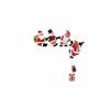 Wooden Christmas Door Corner Sign Cartoon Door Frame Trim Santa Claus Door Frame  Home