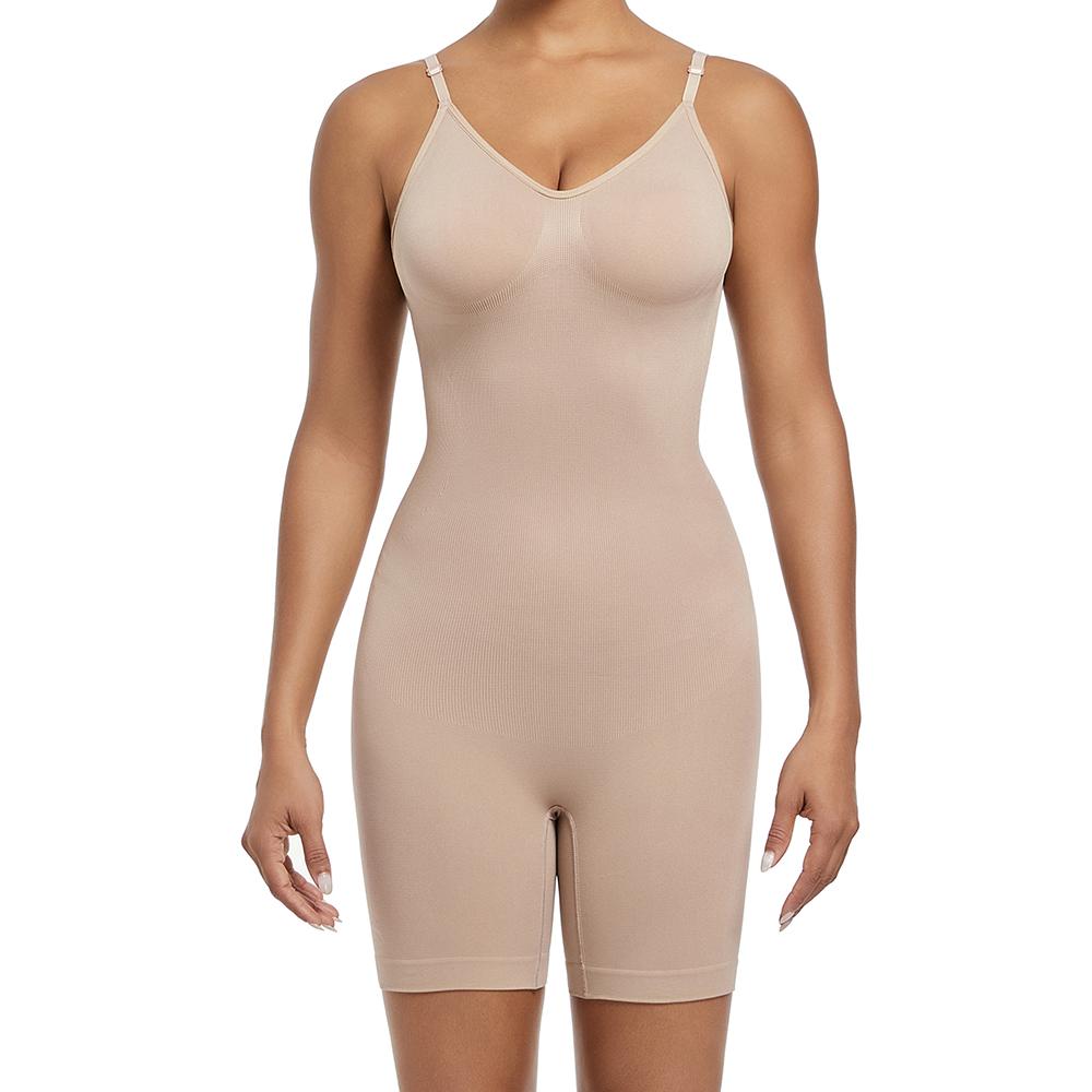 Shapewear-Body für Frauen, Bauchkontrolle, Ganzkörperformer, niedriger Rücken, Camisoles, Taillentrainer, schlankmachende Unterwäsche, Strampler, formende Tank-Tops, Trikots