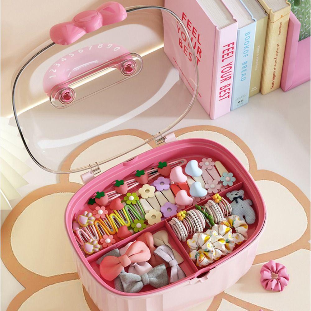Multi-layer Jewellery Box Waterproof Layered Container Cute Toy Organizer Box  Girl