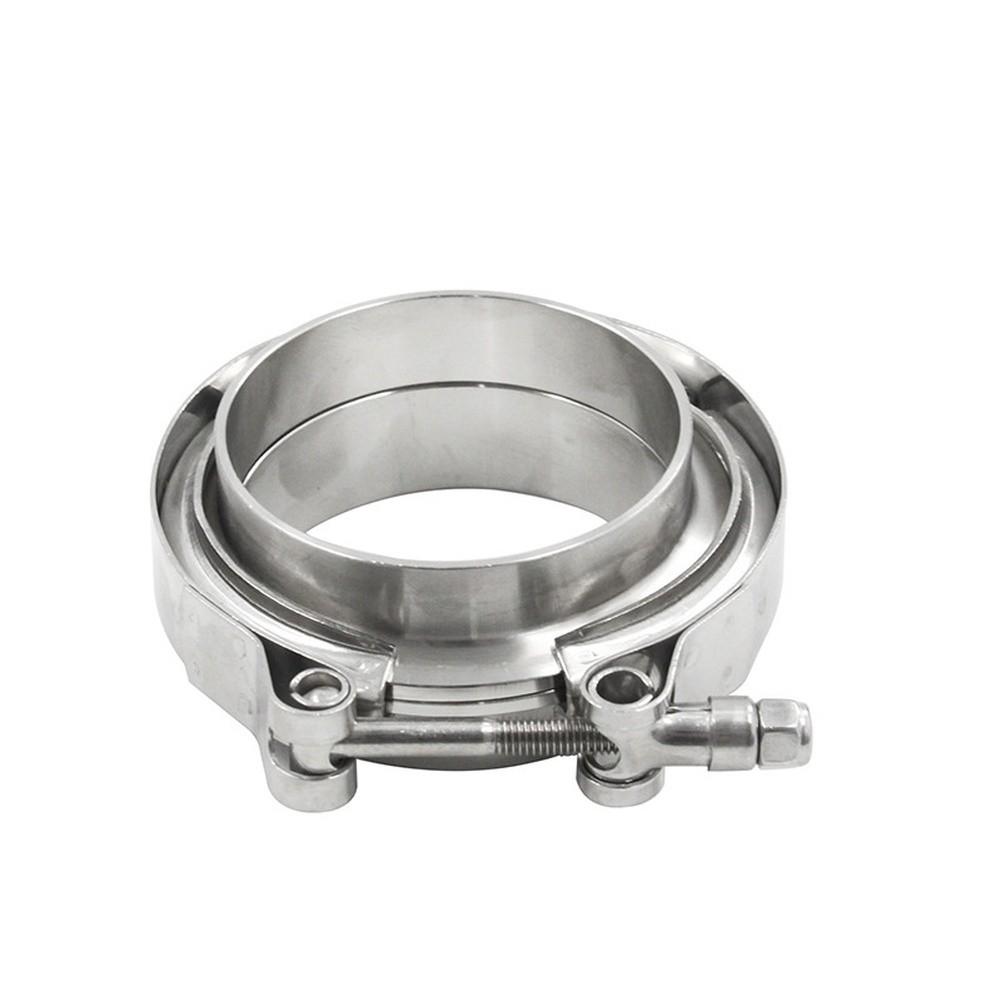 V-shaped Band Design V-band Exhaust Clamp Heat Resistant Clamp 2.5 Inches
