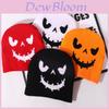 Pumpkin Skull Hat With Acrylic Material For Hiphop Streetwear Enthusiasts