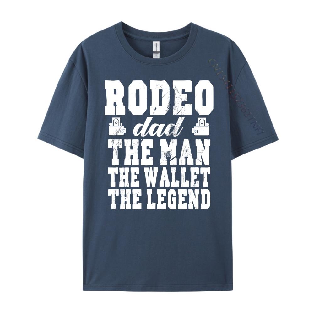Funny Rodeo Dad Man Wallet Legend Rodeo Dad Cute Oversized T Shirt Graphic Camisetas Funny Camisa New Years Eve