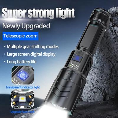 Professioneller Suchscheinwerfer Langstreckenstrahl Wasserdichte Konstruktion Stoßfeste Technologie für Outdoor-Abenteuer Notfall Lange Ausdauer LED-Licht