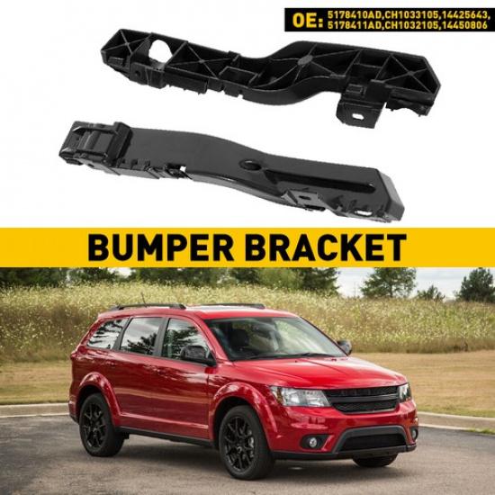 Для 2009- Dodge Journey Пара Передний кронштейн крепления бампера Левая и Правая сторона
