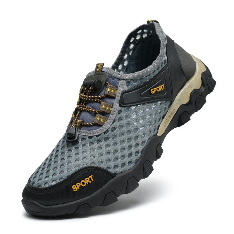 Men's Mesh Water Hiking Shoes - Breathable, Casual & Trendy Sports Footwear 2026