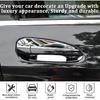 Chrome Door Handle Inserts Cup trim Fit For Mercedes-Benz C W204 GLK X204 ML GL GLS GLE Class W166 X166 2013 2014 2015 2016 2017 2018