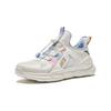 Anta Comfortable Versatile Non-Slip Wear-Resistant Breathable Low-Top Casual Shoes Kids sneaker White Blue Pink A322428862-2