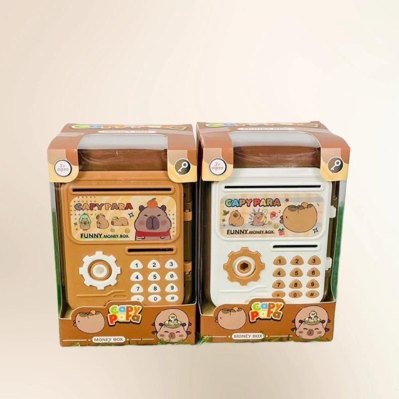 Money Box With Fingerprint Piggy Bank Electronic Atm Savings Box For Coins Cash Safe Large Coin Bank Password Lock For Children