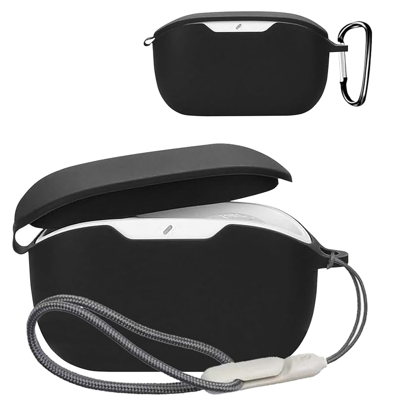 

For JBL WAVE BUDS 2/ case Cover [JYJIEJIE] Wireless earphones for silicon convenience trip lightweight protective cover Scratch prevention Shockproof