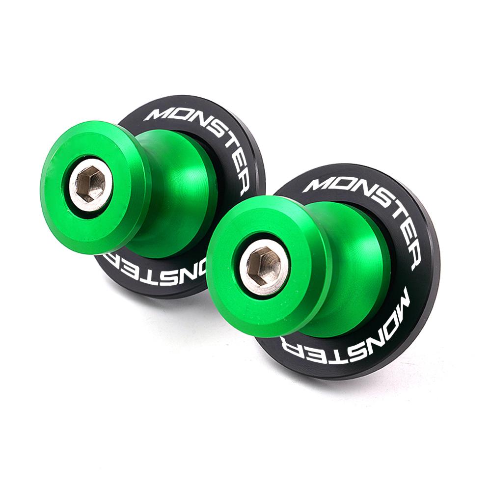 Bobine pentru braț oscillant pentru DUCATI Monster 696 796 821 1200 S2R 800 Multistrada 1200 1200S 1200GT Piese Șurub suport glisor pentru motociclete