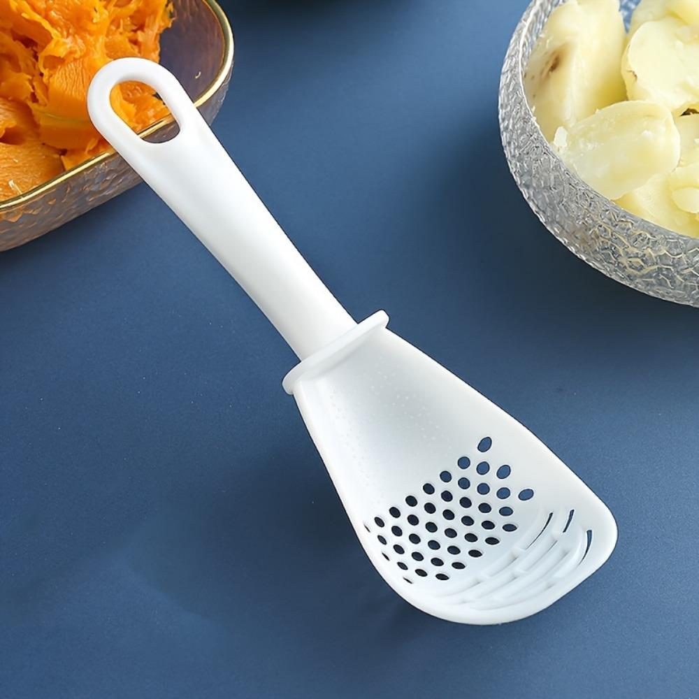 1pc Multi-Functional Kitchen Master Spoon - Grinds, Smashes, Drains, Mashes, and Serves with Ease - Perfect for Cooking, Serving, and Preparing Meals