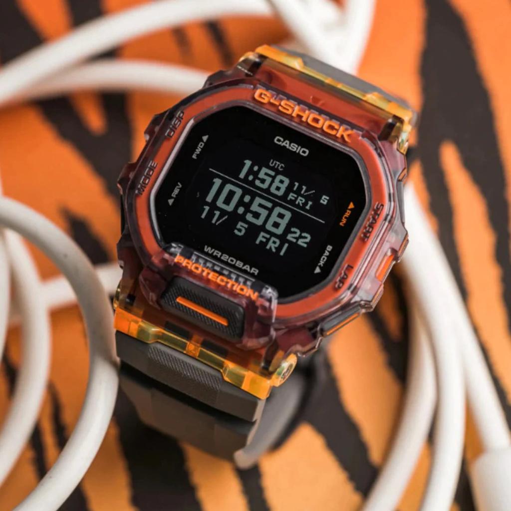 Casio G-Shock GBD-200SM-1A5 G-Squad Digital Men's Watch Bluetooth Fitness Tracker Sport