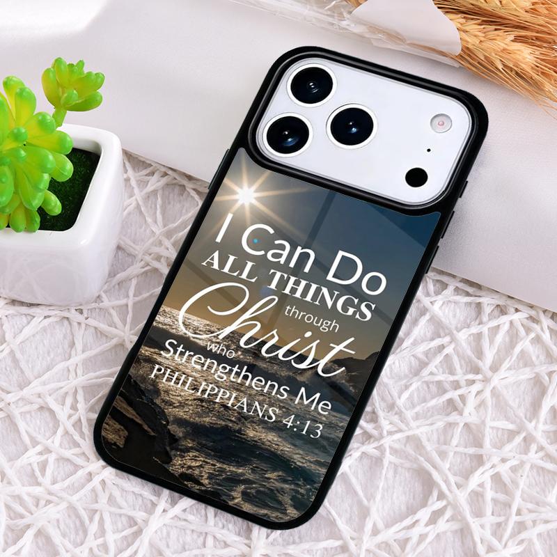 Jesus Bible Christian Religious Phone Case for iPhone 17 Air 16 15 11 12 14 13 Pro Max Shockproof Cover