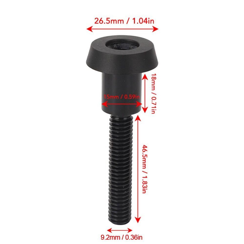 Aluminum Billiard Cue Back Plug Screws Billiard Bottom Plug Protector for for Musashi Rust Proof