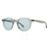 Garrett Leight Clune X Sun Pure Blue Phantos uniseX Sunglasses 2129 Jun Pblu 47