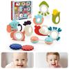 Baby Rattle Gift Set 10 Piece Bundle For Newborns
