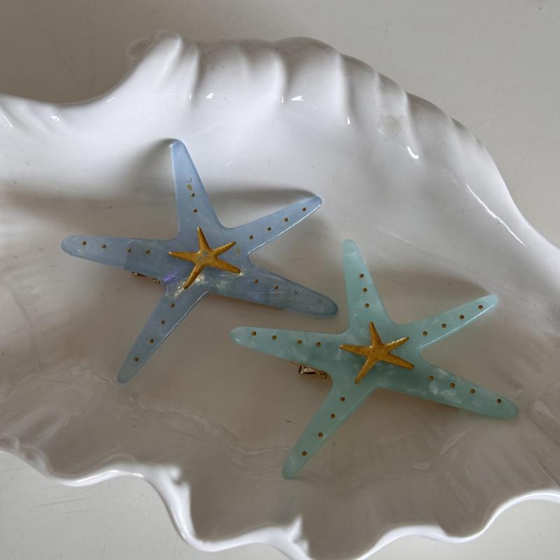 Large Red Hair Claw Clip French Letter Gold Accent Updo Bun Holder Women Non-Slip Hair Grip Accessory for Thick Hair