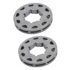 2PCS 22mm Chainsaw Rim Sprocket 3/8in-10 High Strength Rugged Construction for 10 Teeth Chainsaw