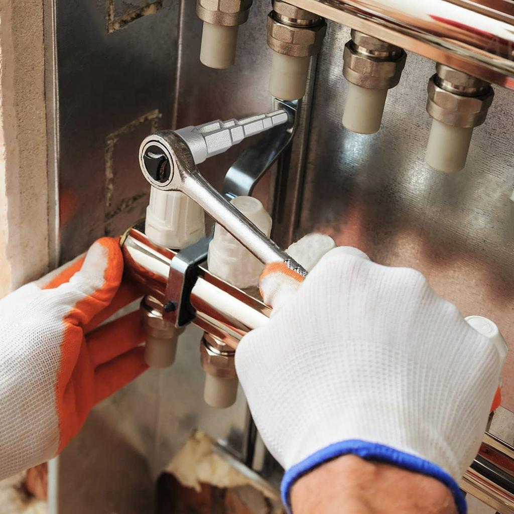 Radiátory Klíč Radiátory Klíče Radiátory Ventily Klíč stupňovitý se čtyřhranným 1/2palcovým ráčnovým klíčem na radiátory