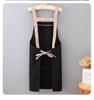 Unisex Waterproof Canvas Waist Apron for Kitchen & Catering - Custom Logo Printing Available