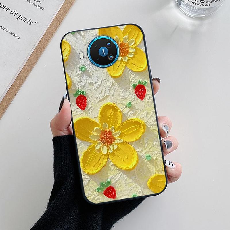 Per Custodie Nokia 8.3 5G 5.4 Morbido TPU Silicone Bella Cover Posteriore per Nokia X10 X20 8.3 5.4 Custodia per Telefono Fundas Bumper Coque NokiaX10