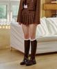 Alikim Whitney Pleats Skirt Pants/Brown