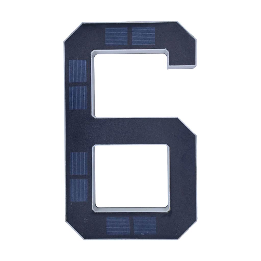 Solar Lighted House Numbers For Outside, Light Up  LED Address Signs For Houses   Digital Version