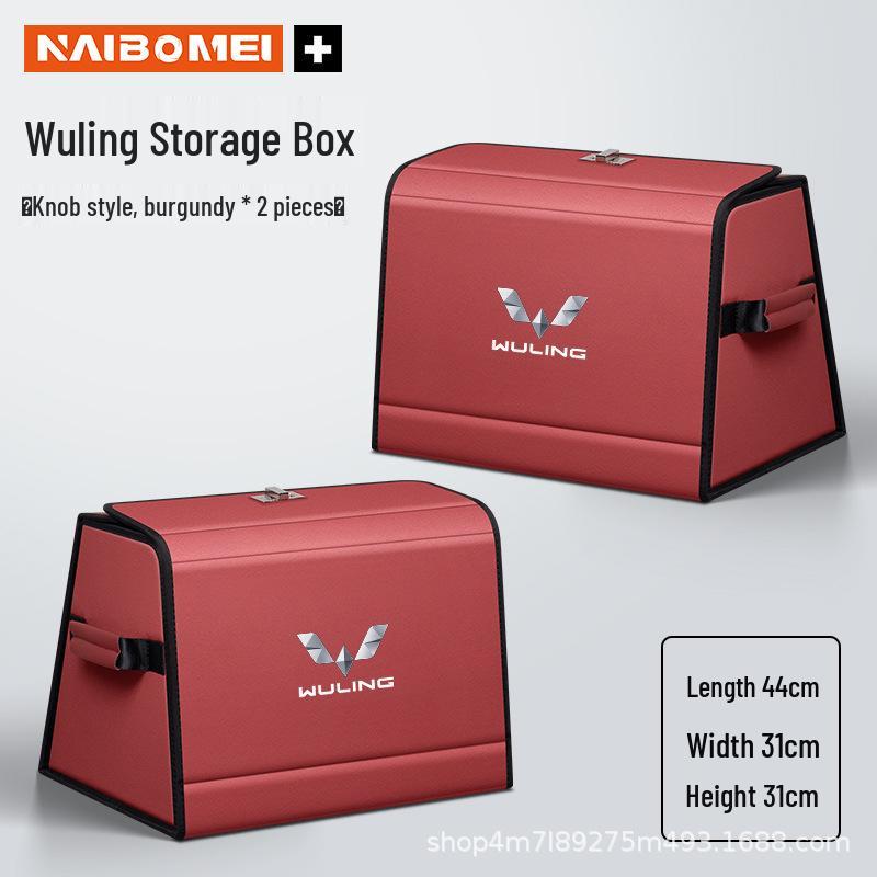 Compatible Storage Box for Wuling Hongguang, Rongguang, Kaijie, Xingchen, Xingchi, Bingguo Car Trunks
