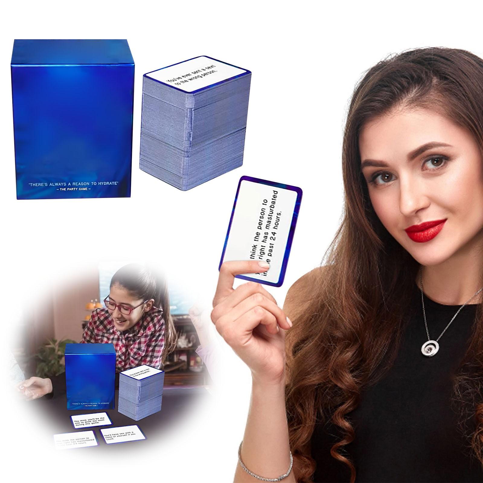 

Веселая игра для взрослых. Карточная игра для вечеринок для друзей и семьи One Size