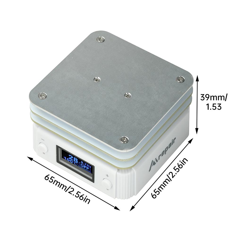 

Type-C Mini Hot Plate PCB Board Soldering Plate Adjustable Constant Temperature Heating Tool Preheating Station Repair Tools